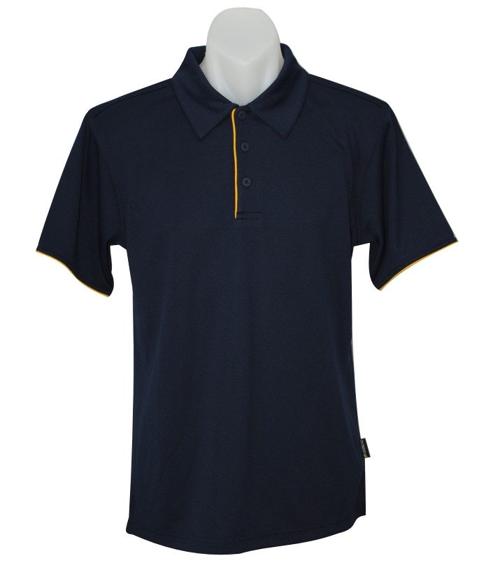k driwear mini waffle polo shirt